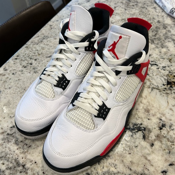 Jordan 4 red cement men’s 11.5 - Picture 7 of 12